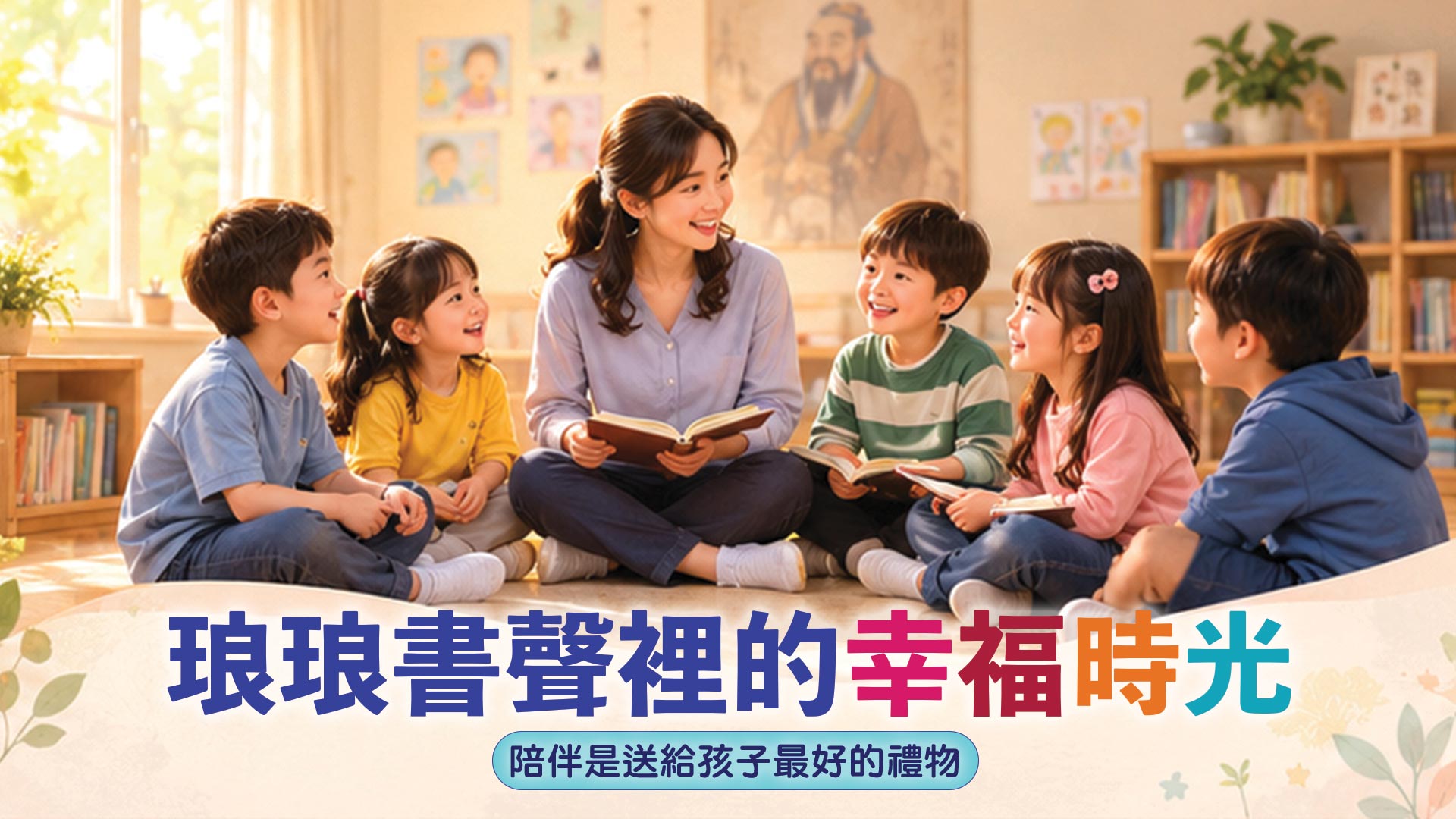 琅琅書聲裡的幸福時光